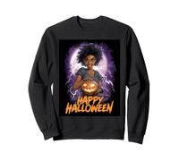 Africaine d'halloween Citrouille Lundi Africaine d'halloween Sweatshirt