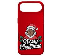 African American Mrs Claus Christmas Black Xmas Party Coque pour iPhone Air