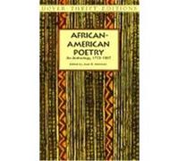African-American Poetry, Dover Thrift Editions Series