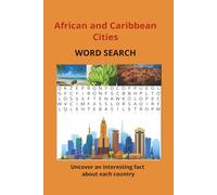 African and Caribbean Cities Word Search : Word Search Puzzles With Easy to Read Print | 6x9 inches 141 pages | 69+ puzzles... Gifts for Vacation, Holidays, Christmas, Relaxation