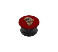 African Big Five Safari, éléphant, Lion, rhinocéros, léopard PopSockets PopGrip Adhésif