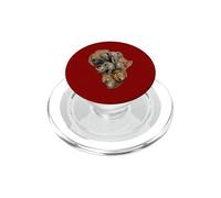 African Big Five Safari, éléphant, Lion, rhinocéros, léopard PopSockets PopGrip pour MagSafe