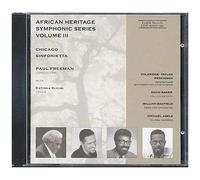 African Heritage Symphonic Vol. 3 : Oeuvres De Michaels Abels, David Baker, William Banfiekd, Coleridge-Taylor Perkinson