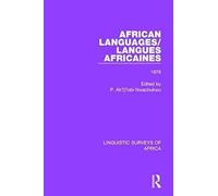 African Languages/Langues Africaines