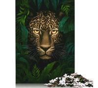 African Leopard in Jungle Puzzle 1000 Pièces Educa Jouet en Bois Jeu D'Intelligence Décoration Intérieure Jeu Éducatif Challenge Toy Adultes & Enfants des 14 Ans 1000pcs (38x26cm)