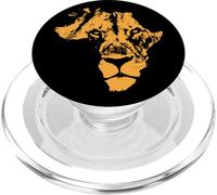 African Lion Safari Culture Afrique Carte PopSockets PopGrip pour MagSafe