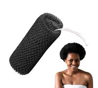 African Net, Body Scrubbing Tool, 13.78x23.62 Inches Deep Cleaning Bath Massaging Sponge ideal for Arm, Foot, Neck, Leg, Back, Daily Care, Travel, Gym, and Bathroom, Easy to Use