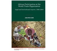 African Participation At The World Trade Organization