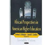 African Perspectives in American Higher Education