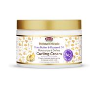 African Pride Crème pour boucles Moisture Miracle – Beurre de karité et huile de lin – 340 g