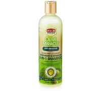 African Pride Olive Miracle 2 en 1 Shampooing et Après-Shampooing 355 ml