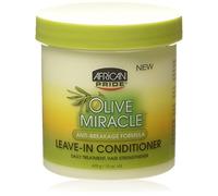African Pride Hair – Conditionneur sans rinçage Olive Miracle – 425 g (Lot de 1)