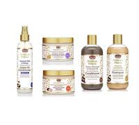 AFRICAN PRIDE PACK MOISTURE MIRACLE MIEL, COCO, KARITÉ ET DÉFINITION BOUCLES