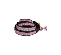 African Rainbow Craft Collier pour Chien, Collier pour Chien Fait Main en Cuir véritable, doublé Doux et Durable, Design Luxueux et Ajustable - Kabaka Pink (Large / 40-60cm)