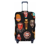 African Ritual Housse de protection élastique pour valise de 45,7 à 81,3 cm, Noir , XL