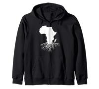 African Roots African Ancestry Map African Roots Sweat à Capuche