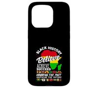 African Roots Black History Croire Réaliser Le Passé et Le Futur Coque pour iPhone 15 Pro