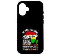 African Roots Black History Croire Réaliser Le Passé et Le Futur Coque pour iPhone 16