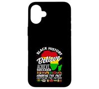 African Roots Black History Croire Réaliser Le Passé et Le Futur Coque pour iPhone 16 Plus