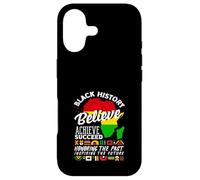 African Roots Black History Croire Réaliser Le Passé et Le Futur Coque pour iPhone 17