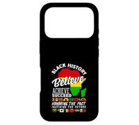African Roots Black History Croire Réaliser Le Passé et Le Futur Coque pour iPhone 17 Pro