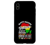 African Roots Black History Croire Réaliser Le Passé et Le Futur Coque pour iPhone XS Max