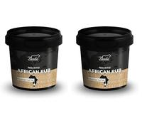 African Rub Bembo 70 g - Mélange d'Épices Sud-Africaines - Pour les Grillades ou la Poêle - Mélange Chaud et Puissant, avec la Saveur Vibrante de l'Afrique (Lot de 2)