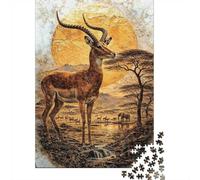 African Safari Sentinel of The Burning Steppe Puzzle, 1000 pièces