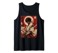 African Samurai Japanese Warrior Anime Katana Ronin Débardeur