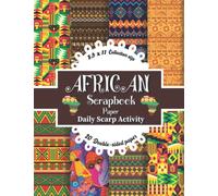 African Scrapbook Paper: Ethnic Colorful African Themed, Double Sided Decorative Craft Paper for DIY Cards Making, Gift Wrapping, Scrapbooking Kit, ... Projects (Ethnic Style) Paper Size 8.5 "x 11"
