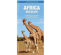Africa Wildlife: A Folding Pocket Guide to Familiar Animals