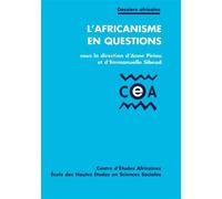 Africanisme en questions - - Anne Piriou - Ecole Des Hautes Etudes En Sciences Sociales - Livre
