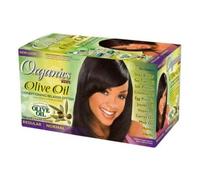 Africa's Best Organics Kit Défrisage à l'Huile d'Olive, Système de Relaxation et Conditionnement