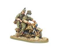 Africka Korps Kradschutzen Motorcycle Miniature