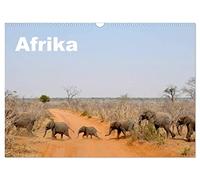 Afrika (Wandkalender 2026 DIN A3 quer), CALVENDO Monatskalender: Afrika - seine Landschaften und Tierwelt