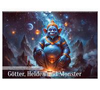Afrikanische Mythologie - Götter, Helden und Monster (Wandkalender 2026 DIN A2 quer), CALVENDO Monatskalender: Ein Kalender voller afrikanischer Götter und Monster - mystisch, kraftvoll, einzigartig.