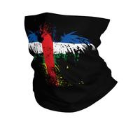 Afrique Centrale Le Peuple Centrafricain Drapeau De L'Eagle Homme Femme Bandeau Élastique Snood Douce Bandana pour Golf Marche Sport Voyage
