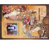 Afrique Centrale République Bloc-Feuillet 1525 (complète. édition) Neuf avec Gomme Originale ** MNH 2016 Gustav Klimt (Timbres pour Les collectionneurs) Peinture