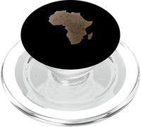 Afrique Continent Empreinte Digitale Identité Heritage Pride Love PopSockets PopGrip pour MagSafe