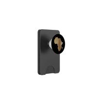 Afrique Continent Empreinte Digitale Identité Heritage Pride Love PopSockets PopWallet pour MagSafe