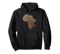 Afrique Continent Empreinte Digitale Identité Heritage Pride Love Sweat à Capuche