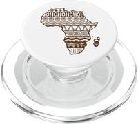 Afrique Contour Carte Motif Carte Continent PopSockets PopGrip pour MagSafe