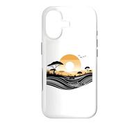 Afrique Coucher De Soleil Baobab Arbres Nature Paysage Horizon Coque pour iPhone 17