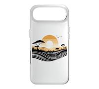Afrique Coucher De Soleil Baobab Arbres Nature Paysage Horizon Coque pour iPhone Air