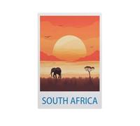 Afrique du Sud,1000 Pièces Puzzle en Bois Créatif Difficile Grand Puzzle Éducatif Anti-Stress Jouets pour Adultes Enfants Cadeau De Divertissement(75x50cm)-GE61