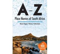 Afrique du Sud : A-Z Place names of South Africa (anglais) | MapStudio