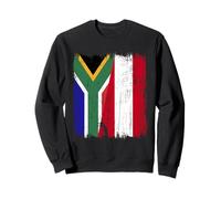 Afrique du Sud Autriche Demi Drapeau Afrique du Sud Maillot Autri Sweatshirt