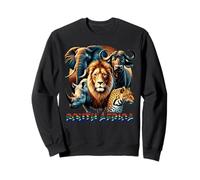 Afrique du Sud Big Five Animals Wildlife Pride Art Sweatshirt