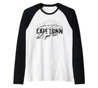 Afrique du Sud Cape Town Table Mountain Travel Randonnée Cadeaux Manche Raglan