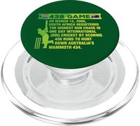 Afrique du Sud Cricket Protea 438 Game Nostalgia Braai PopSockets PopGrip pour MagSafe
